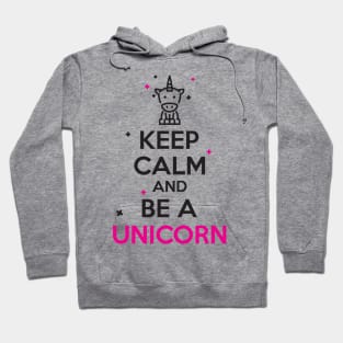 Keep calm unicorn Hoodie